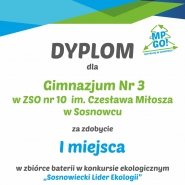 Sosnowiecki Lider Ekologii 2017