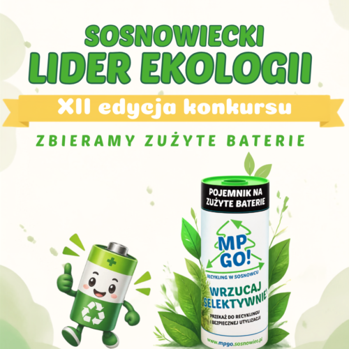 XII edycja konkursu „Sosnowiecki Lider Ekologii”